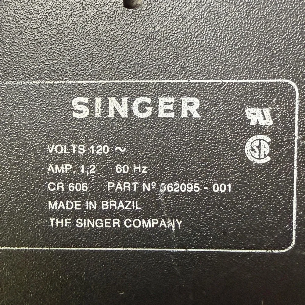 Singer CR606 Foot Pedal Controller 3 Prong 362095-001 Tested Working OEM